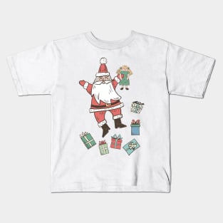 Christmas Gift Santa Kids T-Shirt